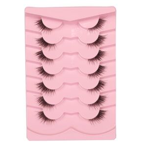 Natural Look Black False Eyelashes Set